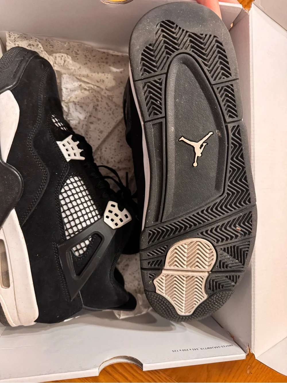 Jordan 4 Retro White Thunder